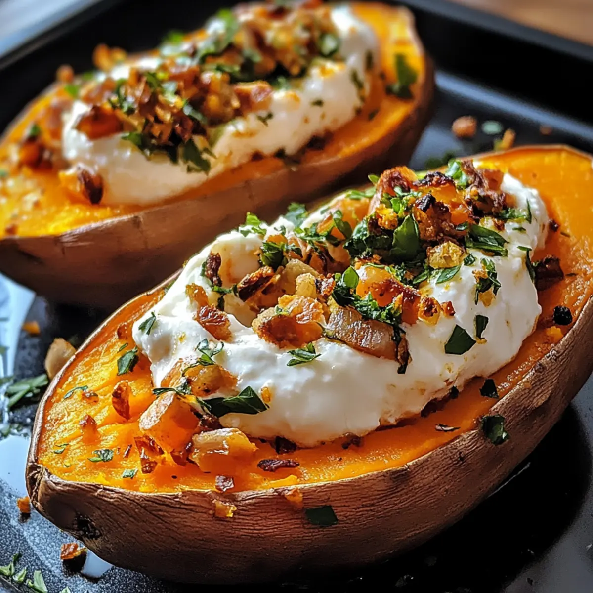 GefA¼llte SA¼Akartoffeln mit Burrata n6nleb